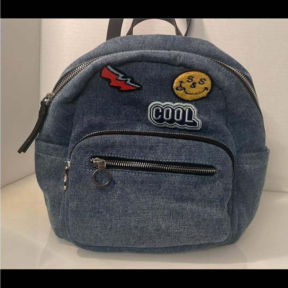 Parfois denim backpack